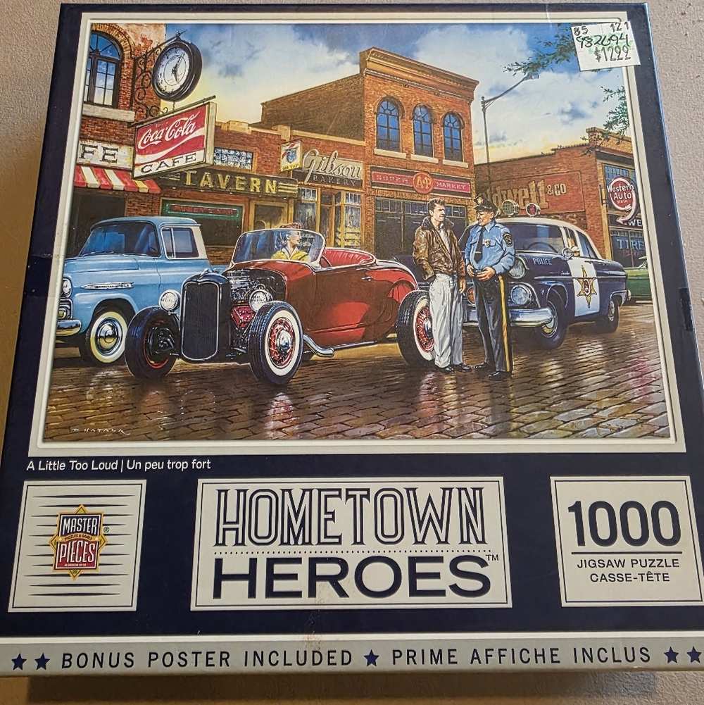 🧩4/$20 Hometown Heroes "A Little Too Loud" Jigsaw Puzzle - 1000 Pieces